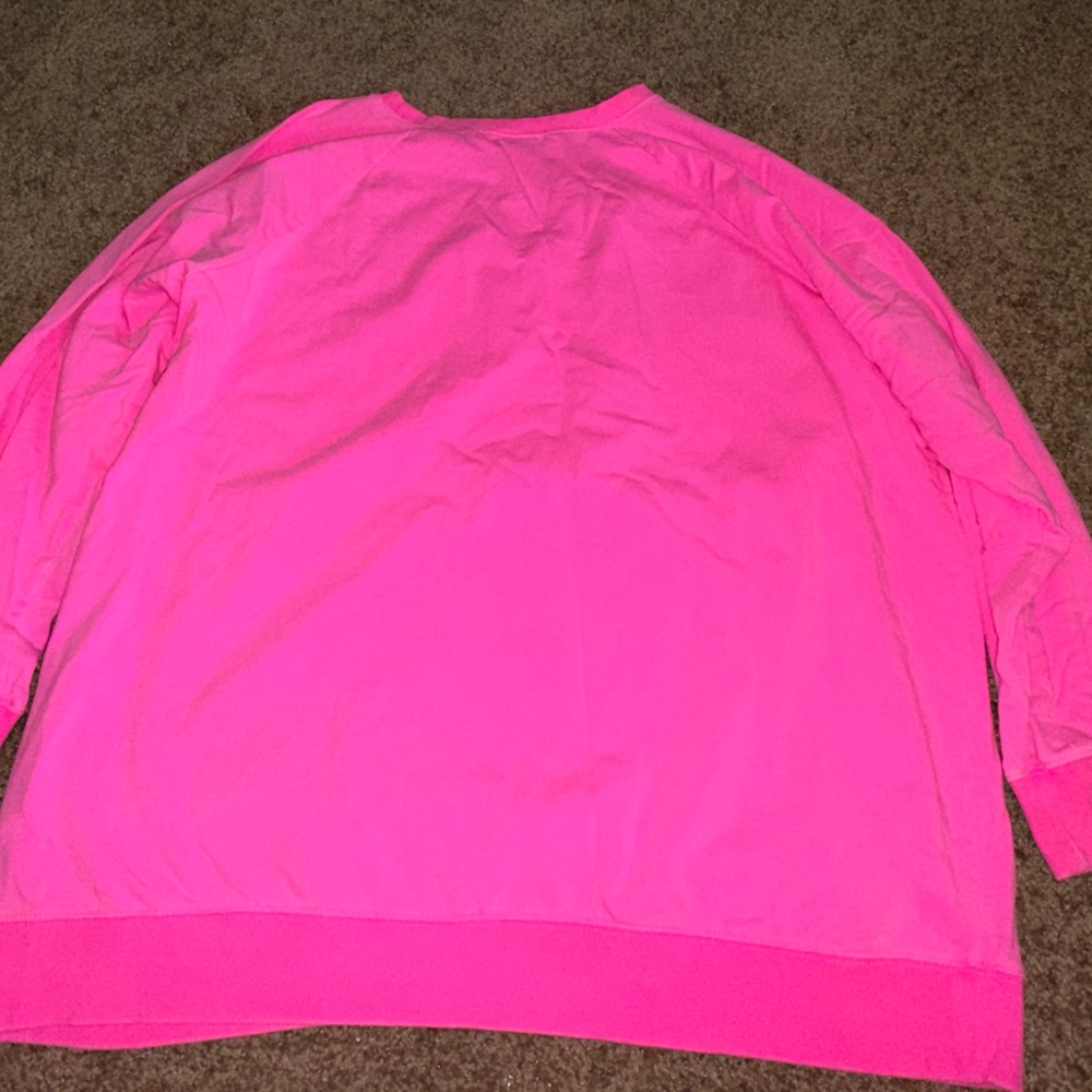 Torrid sweatshirt size 2 hot pink